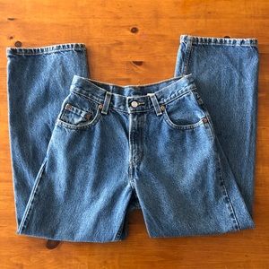 LEVI 569 HIGH WAISTED JEANS